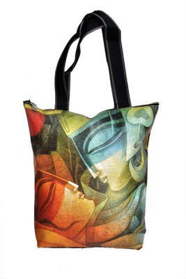 

NoVowels Polyster Shopping Bag For Women The Mummy Print In Multicolor Waterproof Shoulder Bag(Yellow, 15 L)
