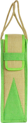

Ashvah Jute Bottle Bag Multipurpose Bag(Green, 1 L)