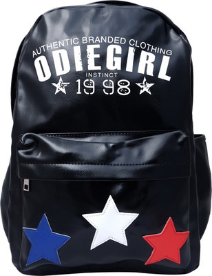 

Super Drool Black Glamour Struck Backpack(Black, 7 L)