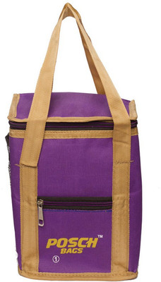 PoschBags 005 Lunch Bag(Purple, 10 L)