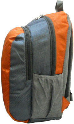 

Donex 263 23 L Backpack(Multicolor), Orange & grey