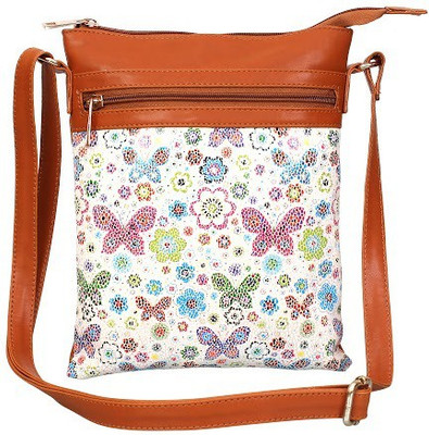 

Lychee Bags Women Casual Pink PU Sling Bag
