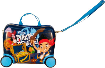 

SurprizeMe SurprizeMe 16 inch Boys Pirates Ride On, Roll On Trolley Travel Bag, Blue Waterproof Trolley(Blue, 16 inch)