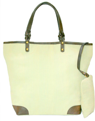 

MNMS MNMs00013 Shoulder Bag(Off white, 18 inch)