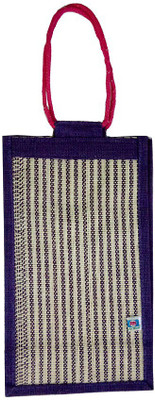 

CraftEra Exclusive Blue White Jute Handheld Lunch Bag Lunch Bag(Blue, 45 inch)