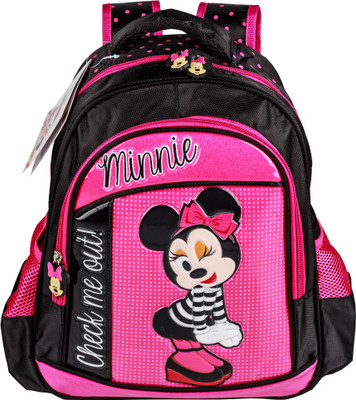 

Disney MinnieCheck me Out School Bag(Multicolor, 14 inch)