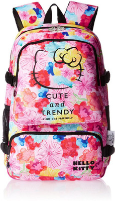 

Hello Kitty MBE-HKP059 Waterproof School Bag(Multicolour, 19 inch)