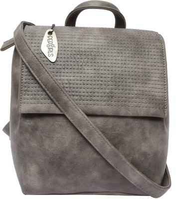 

Pepgirls PG-181 Backpack(Grey, 7 inch)