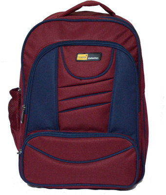 

Yark Ruffle Waterproof Backpack(Maroon, 17 inch)