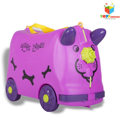 

Toys Bhoomi Kids Mini Trunk Ride-On and Roll Multi Purpose Bag Waterproof School Bag(Purple, 18 L)