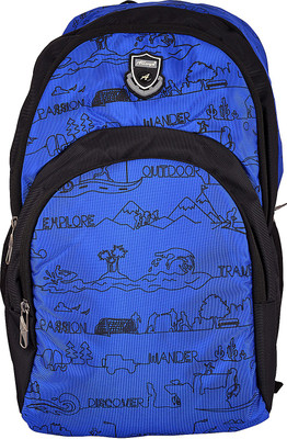 Arisha kreation Co AK-1073 School Bag(Blue, 15 inch)