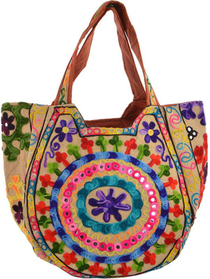 

Art Creation Women's Handbag (Multi-Coloured) Shoulder Bag(Multicolor, 5 inch)