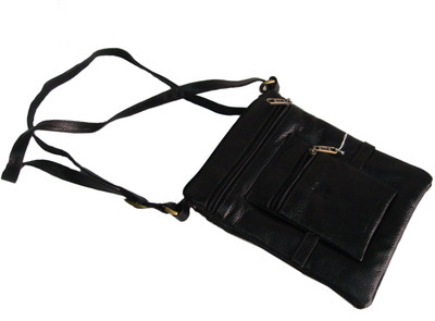

SAW LEATHER GOODS 21 Waterproof Sling Bag(Black, 9 inch)
