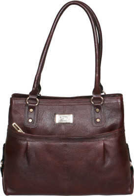 

LEATHER COLLECTION LC0037BROWN Shoulder Bag(Brown, 13 inch)