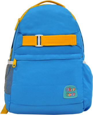 

Star Gear Jolly Backpack 16" Skyblue Waterproof School Bag(Yellow, 19 L)