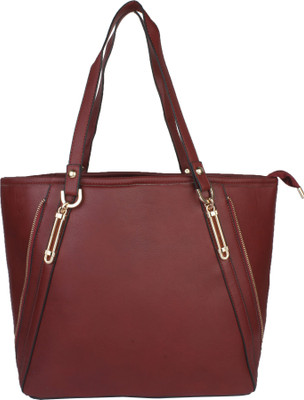 

EXIV EXIV LADIES DESIGNER HAND BAG MAROON M05 Waterproof Shoulder Bag(Maroon, 15 inch)