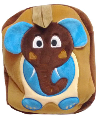 

Navigator Cartoon Elephant Kids Bag Waterproof School Bag(Brown, 5 L)