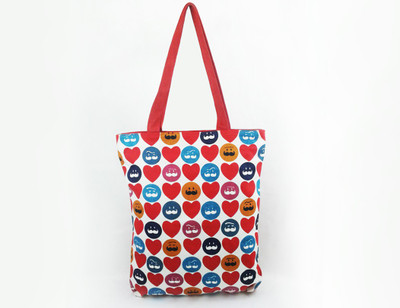 

Yangti Mustache School Bag(Red, 17 inch)