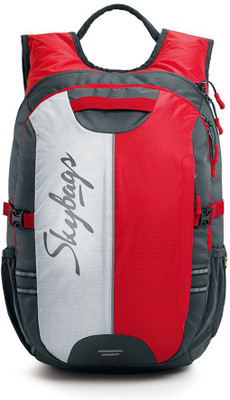 

Skybags Strider 03 Backpack Red School Bag(Multicolor, 25 L)