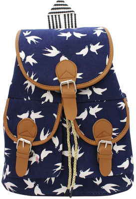 

Shopat7 Attractive Flying Birds Featured School Bagpack For Teenagers/Youngsters Backpack(Blue, 5 L)