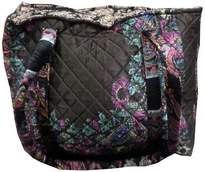 

BeyondBiz Quilted Bag School Bag(Brown, 15 inch)
