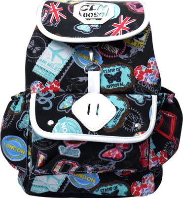 

Super Drool I Love Travelling Backpack(Black, 7 L)