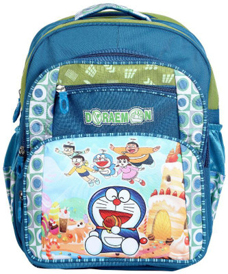 

Finger's Doraemon School Bag(Blue, 15 L)