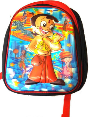 

capacity a11 Waterproof School Bag(Red, 17 L)
