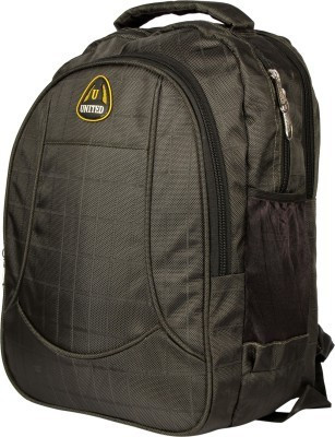 

U United Checks Waterproof Backpack(Black, 12 L)