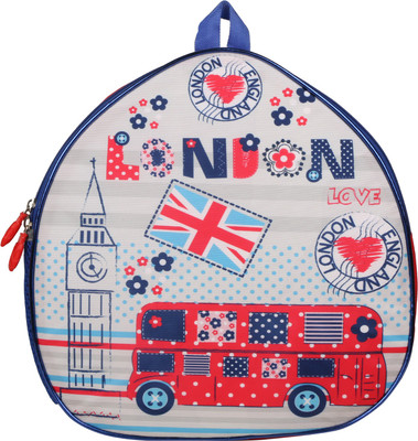 

Merchant Eshop London Bus Waterproof School Bag(Multicolor, 13 inch)