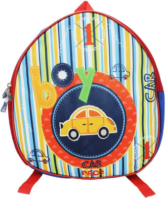 

Shopat7 Attractive Oval Shaped Boy Toy Car Race Featured School Bag For Kids School Bag(Multicolor, 5 L)