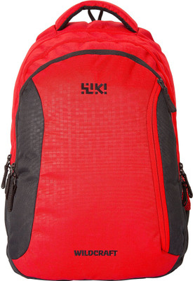 

Wiki by Wildcraft Bricks 6 Waterproof School Bag(Red, 42 L)