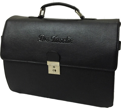 

Da Tasche by Cash Bag Leatherite Waterproof School Bag(Black, 13 inch)