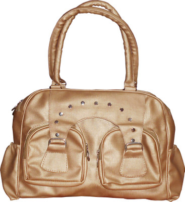 

Stylon Messenger Bag(Gold, Khaki)