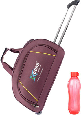 

Xccess Duffle Bag + Water BOTTLE Waterproof Trolley(MAGENTA, 120)