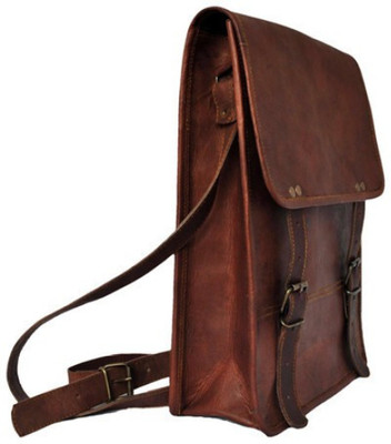 

Pranjasl House Re-ani49 Messenger Bag(Brown, 13 inch)