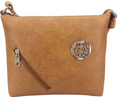 

X-WELL Sling Bag Sling Bag(Brown, 9 inch)