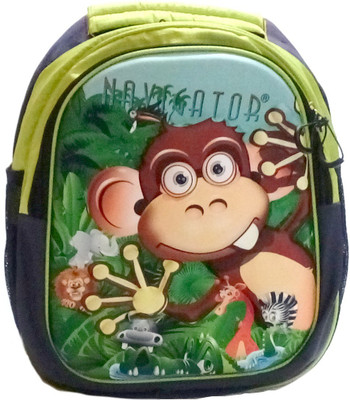 

Navigator Monkey Printed Colorful Bag Waterproof School Bag(Multicolor, 5 L)