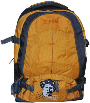 

Gleam 2209EKVD Waterproof School Bag(Yellow, 17 inch)