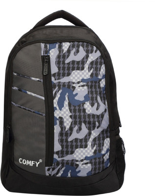

Comfy C-10 School Bag(Grey, 21 L)