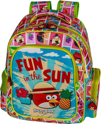 

Angry Birds EI - AB0077 Waterproof School Bag(Multicolor, 16 inch)