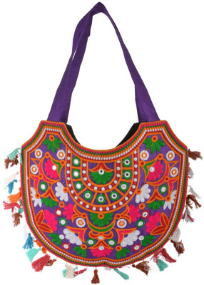 

HanumantCreations Rajasthani Handicraft Floral Shoulder Bag Waterproof School Bag(Multicolor, 5 L)
