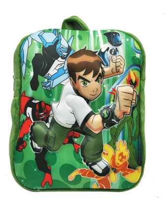 Hawai Ben 10 School Bag(Green, 14 inch) available at flipkart for Rs.349
