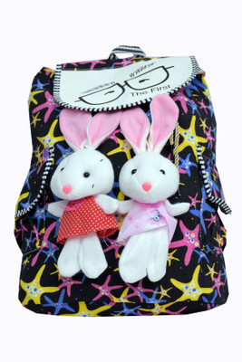 

Shoppers Planet black-teddy-backpack Backpack(Multicolor, 16 inch)