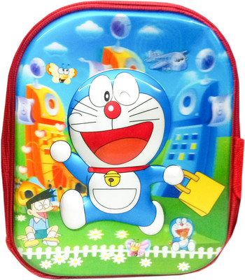 

Cherry Enterprises Cherry Enterprises 3D Kids School Bag Waterproof School Bag(Blue, Red, 12 inch)