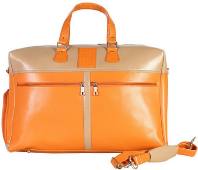 

Dharavi market Dhama holdall travel bag with shoe compartment Waterproof School Bag(Beige, 5 L)