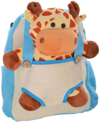 

Twisha Nursery with Giraffe School Bag(Blue, 5 inch)