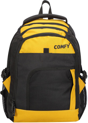 

Comfy K-22 School Bag(Yellow, 25 L)