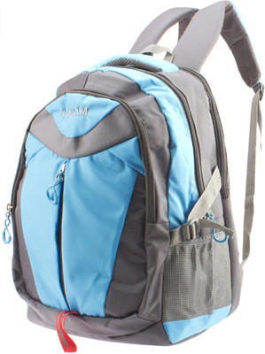 

Gleam YSHBX0113 Waterproof School Bag(Blue, Grey, 17 inch)