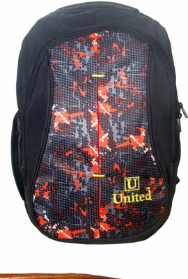 

U United Bottle Ornge Camouflage Waterproof Backpack(Orange, 12 L)